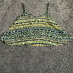 Vintage flowy tank top